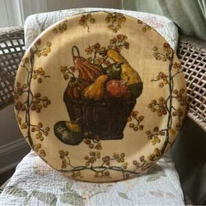 Vintage Retro Artmor Fiberglass 
Mid Century Modern Serving tray